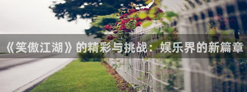 OB视讯登录网：《笑傲江湖》的精彩与挑战：娱乐界的新篇章